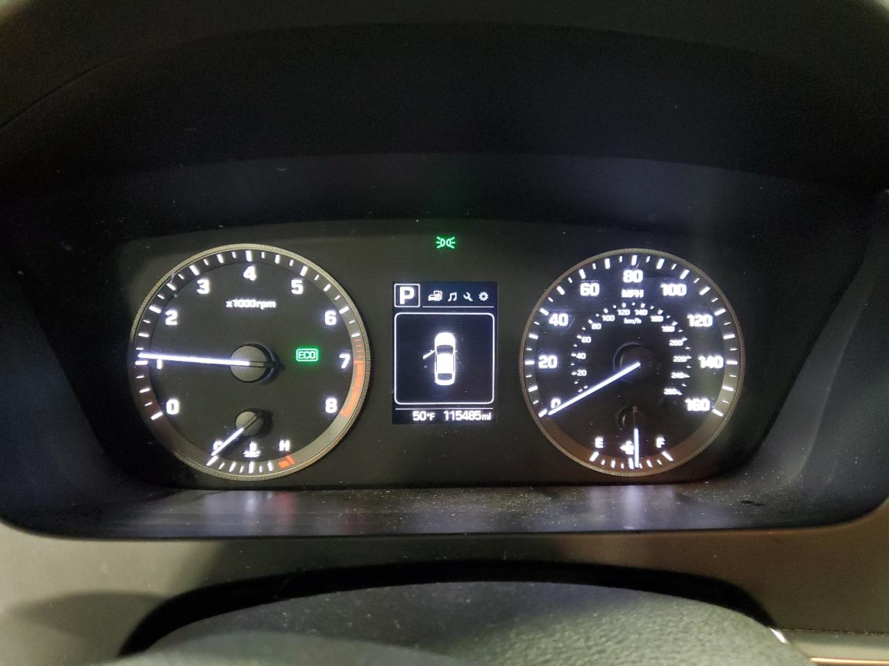 2016 Hyundai Sonata VIN 5NPE24AF5GH317523 Copart auction photo, rear end / front end damage thumbnail 9
