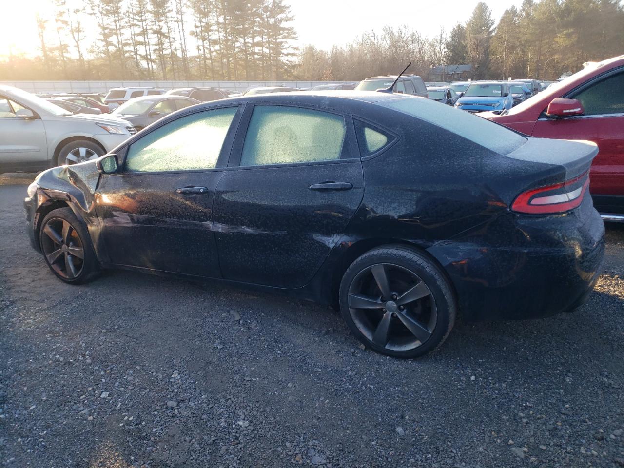 2015 Dodge Dart VIN 1C3CDFEB2FD414689 Copart auction photo, front end / side damage thumbnail 2