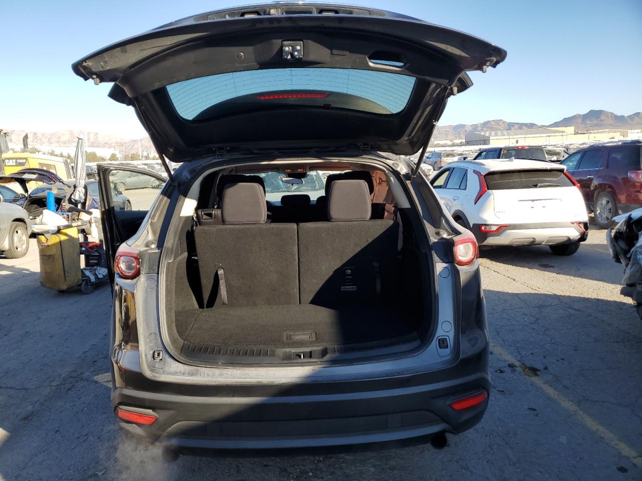 2019 Mazda CX-9 VIN JM3TCABY0K0317140 Copart auction photo, side damage thumbnail 6