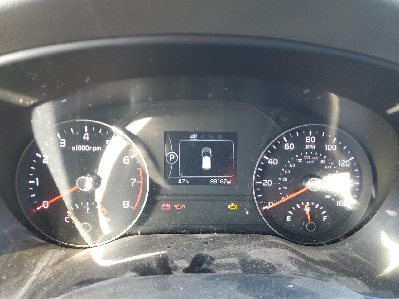 2019 KIA Sportage VIN KNDPMCAC7K7608346 Copart auction photo, vandalism damage thumbnail 9