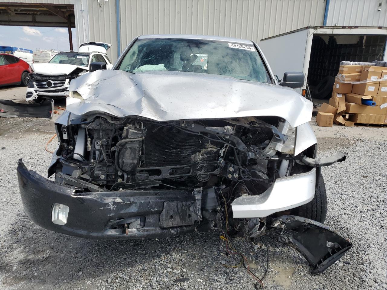 2017 RAM 1500 VIN 1C6RR7GT3HS575321 Copart auction photo, front end / undercarriage damage thumbnail 5