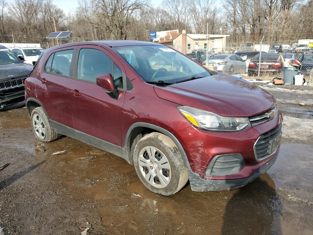 2017 Chevrolet Trax VIN 3GNCJKSB3HL230612 Copart auction photo, rear end / minor dent/scratches damage thumbnail 4