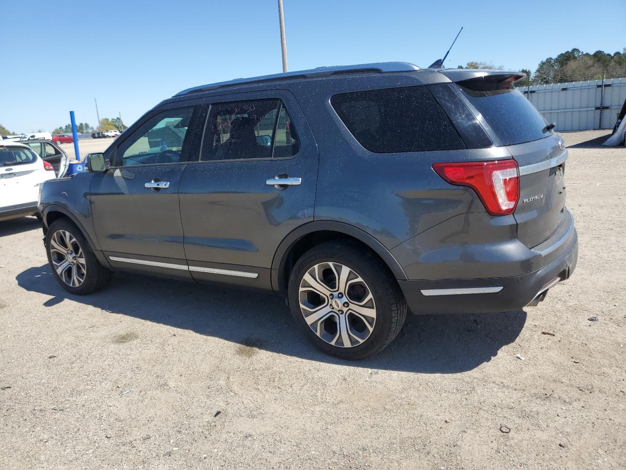 2018 Ford Explorer VIN 1FM5K8HT4JGB89298 Copart auction photo, front end / side damage thumbnail 2
