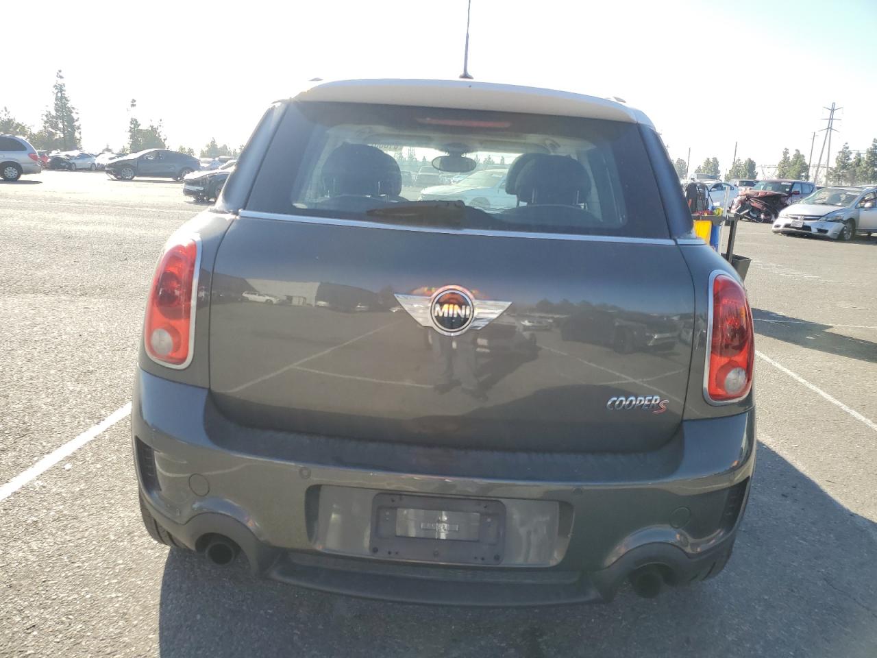 2011 MINI Cooper VIN WMWZC5C56BWL53438 Copart auction photo, mechanical damage thumbnail 6
