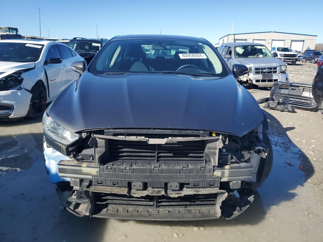 2016 Ford Fusion VIN 3FA6P0HD1GR239490 Copart auction photo, front end damage thumbnail 5