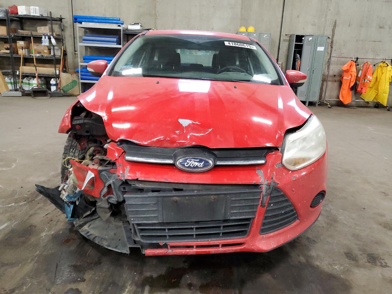 2013 Ford Focus VIN 1FADP3K26DL221349 Copart auction photo, front end damage thumbnail 5