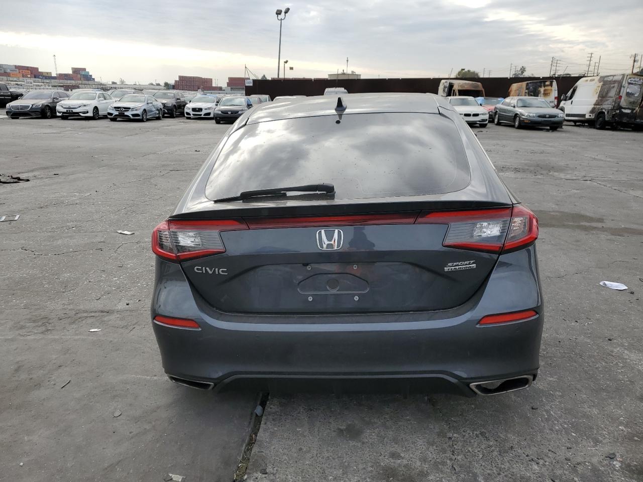 2024 Honda Civic VIN 19XFL1H83RE020894 Copart auction photo, all over damage thumbnail 6