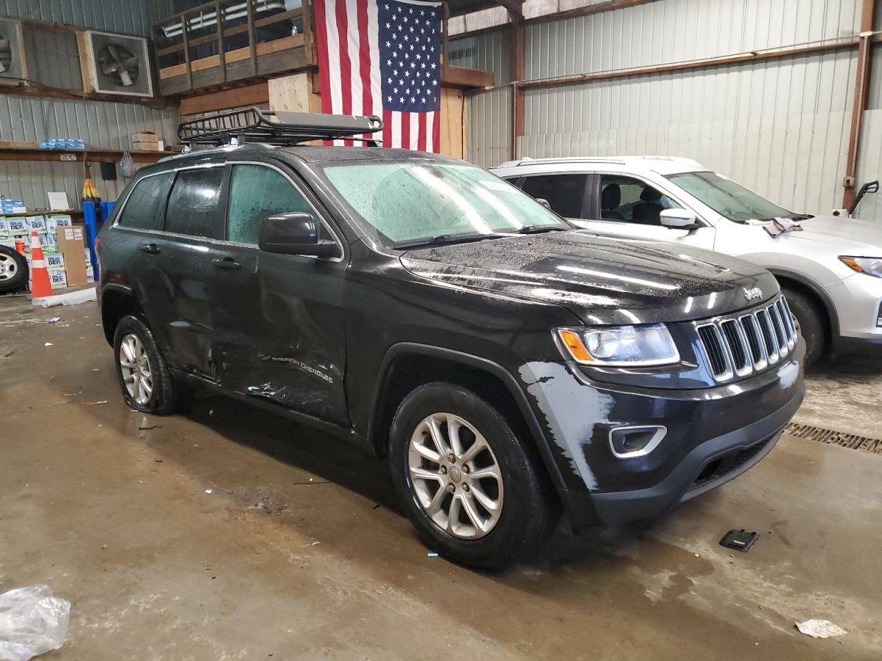 2015 Jeep Grand Cherokee VIN 1C4RJFAG6FC870653 Copart auction photo, side damage thumbnail 4