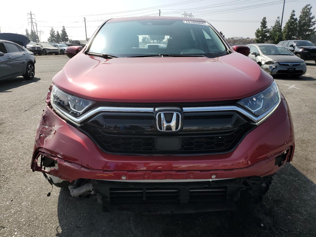 2022 Honda CR-V VIN 7FARW1H54NE014184 Copart auction photo, rear end / front end damage thumbnail 5