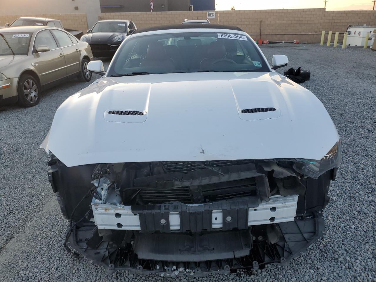 2018 Ford Mustang VIN 1FATP8UH2J5178347 Copart auction photo, front end damage thumbnail 5