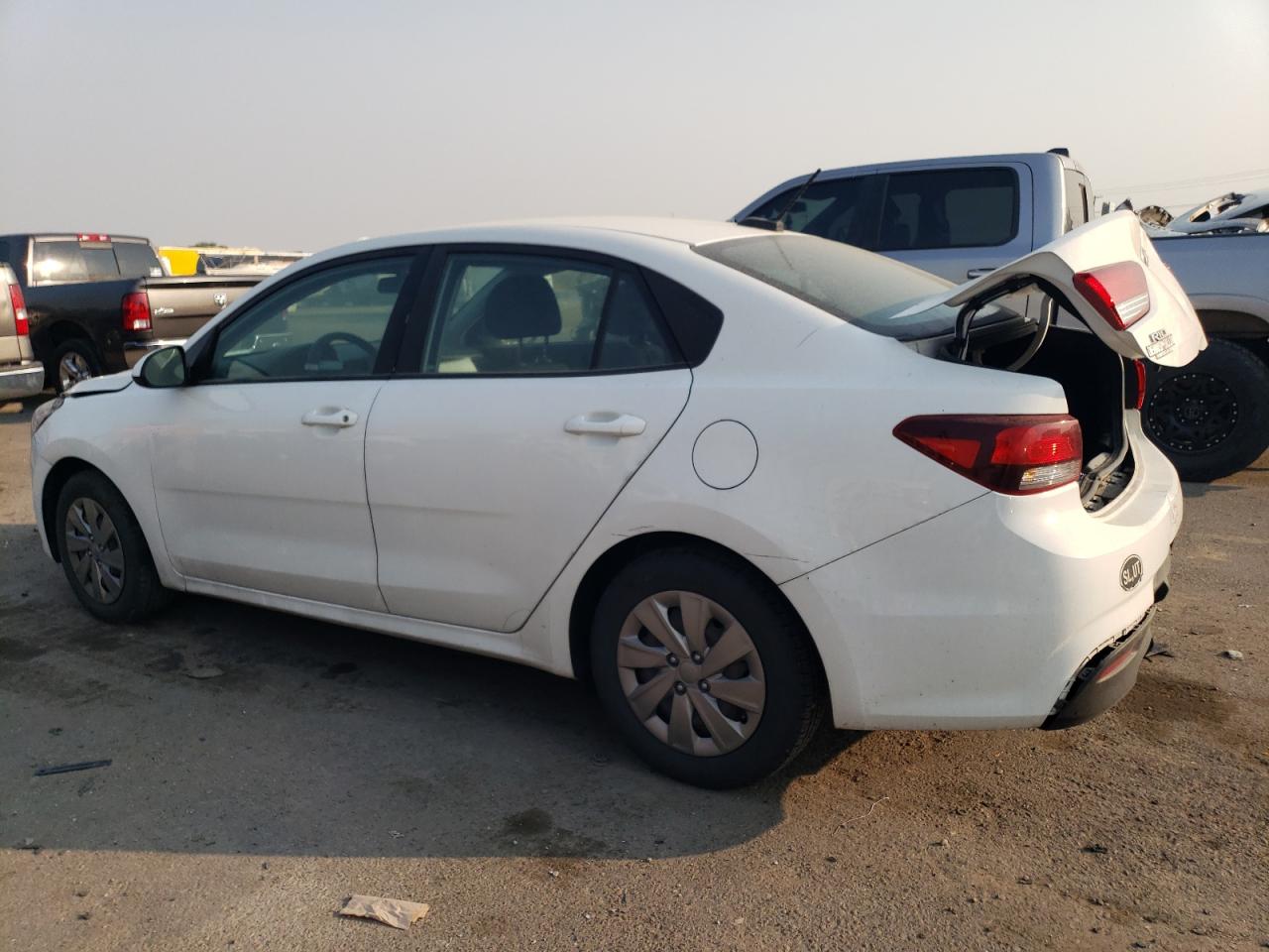 2019 KIA Rio VIN 3KPA24AB6KE183372 Copart auction photo, front end / rear end damage thumbnail 2