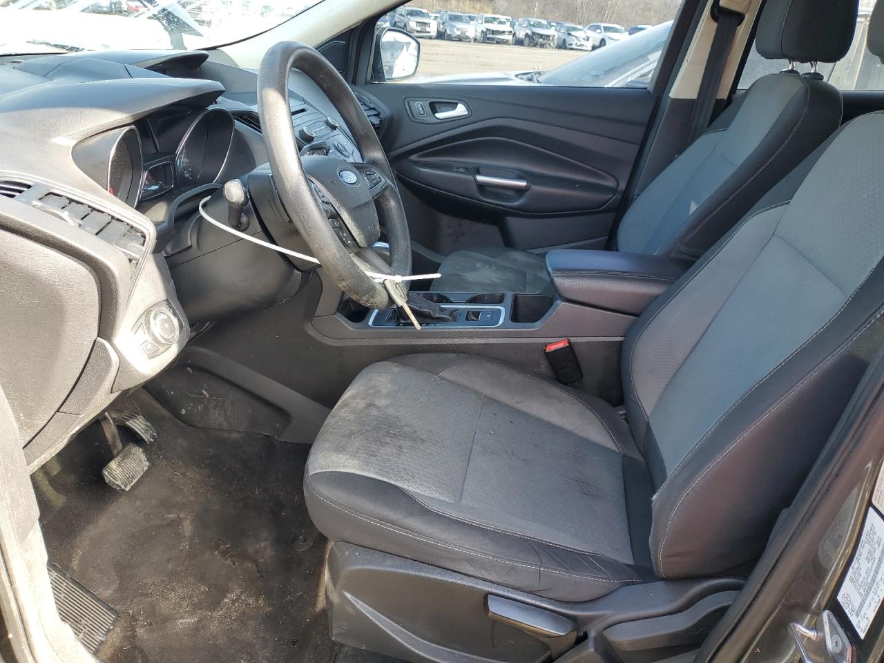 2017 Ford Escape VIN 1FMCU0GDXHUE10346 Copart auction photo, mechanical / side damage thumbnail 7