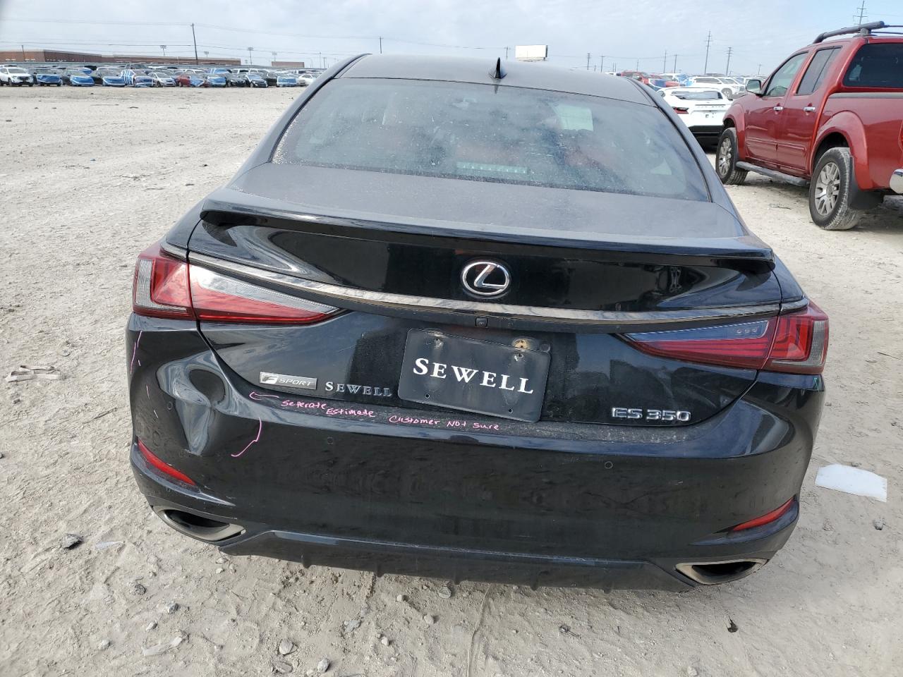 2020 Lexus ES VIN 58AGZ1B19LU051630 Copart auction photo, front end damage thumbnail 6