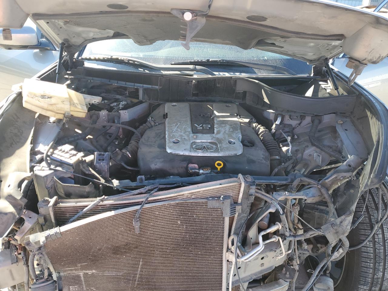 2011 Infiniti FX VIN JN8AS1MW6BM140315 Copart auction photo, front end damage thumbnail 13