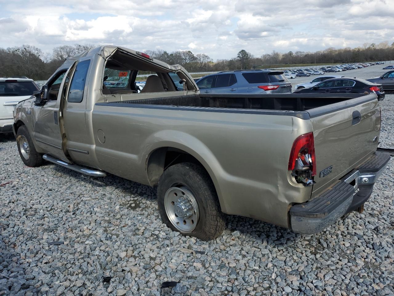 2000 Ford F250 VIN 1FTNX20FXYEA39761 Copart auction photo, rollover damage thumbnail 2