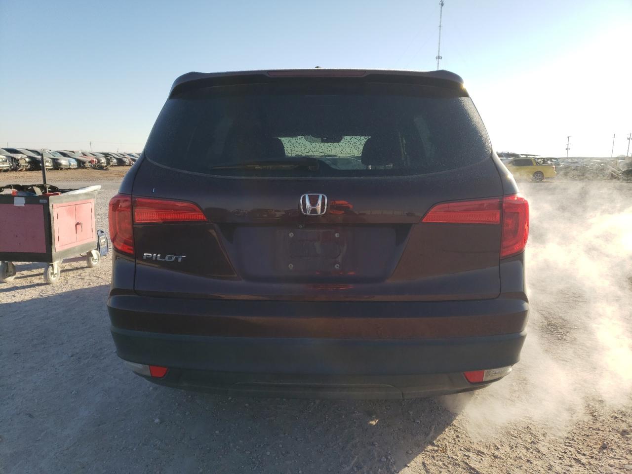 2016 Honda Pilot VIN 5FNYF5H4XGB052107 Copart auction photo, front end damage thumbnail 6