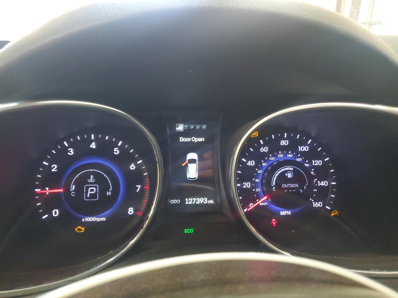2015 Hyundai Santa Fe VIN 5XYZW4LA4FG237367 Copart auction photo, front end damage thumbnail 9