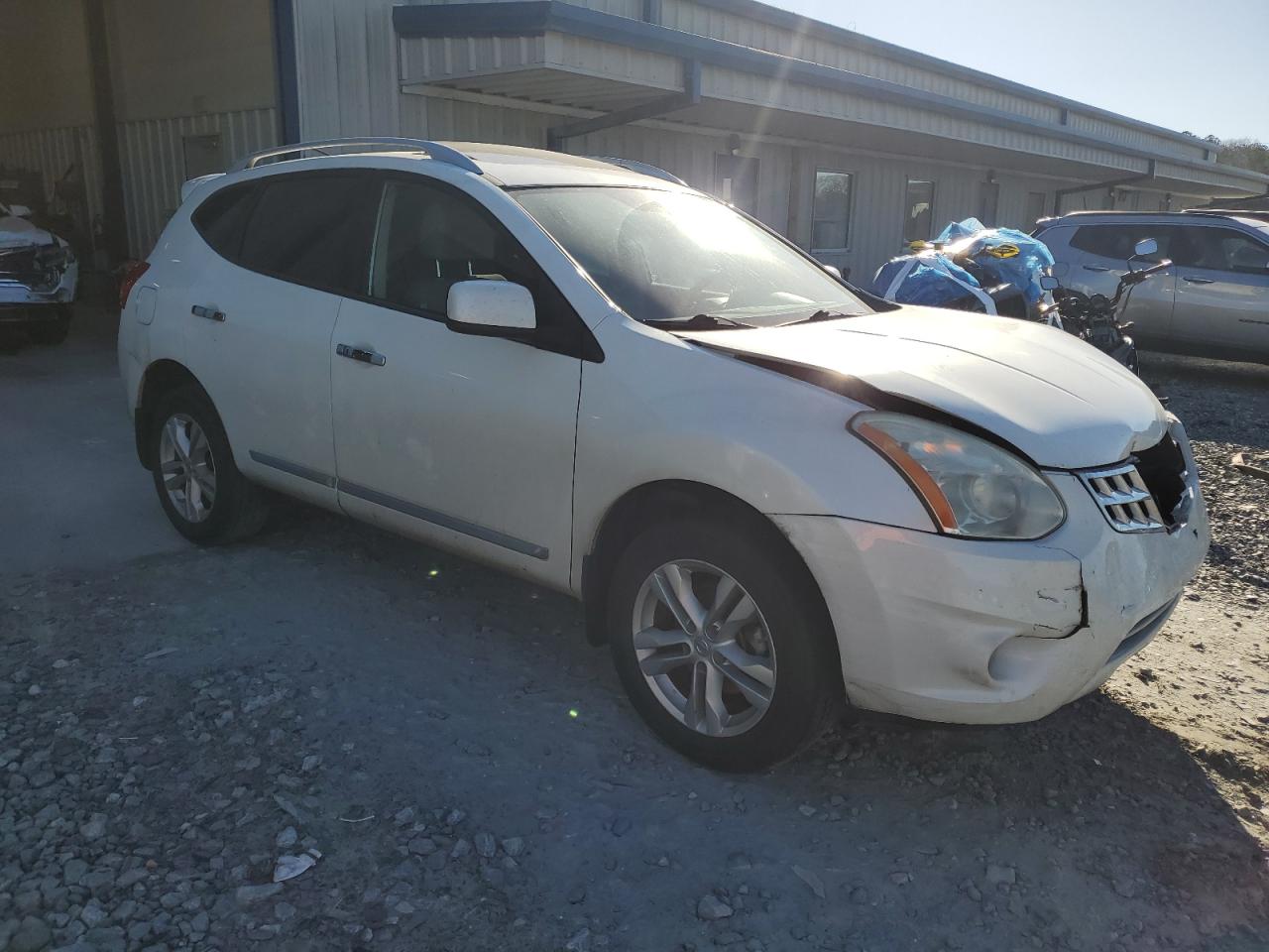2013 Nissan Rogue VIN JN8AS5MT7DW510370 Copart auction photo, front end damage thumbnail 4