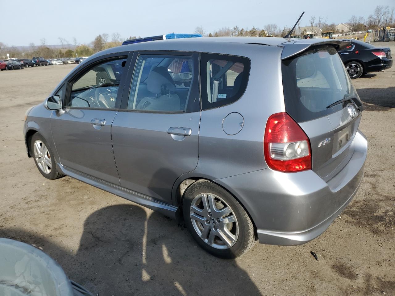 2007 Honda Fit VIN JHMGD37667S021883 Copart auction photo, side damage thumbnail 2