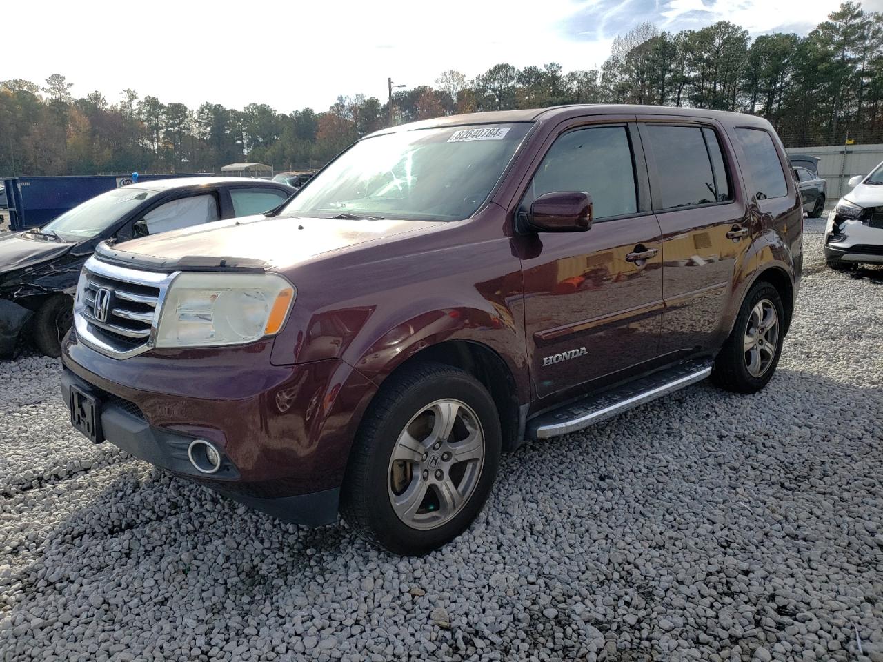 2012 Honda Pilot VIN 5FNYF3H54CB034810