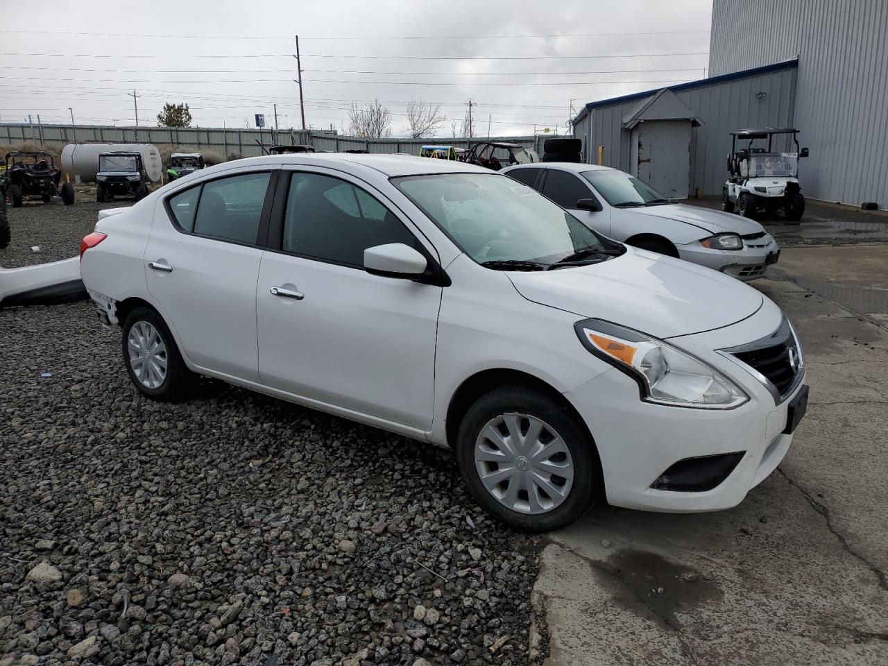 2019 Nissan Versa VIN 3N1CN7AP1KL842096 Copart auction photo, rear end damage thumbnail 4