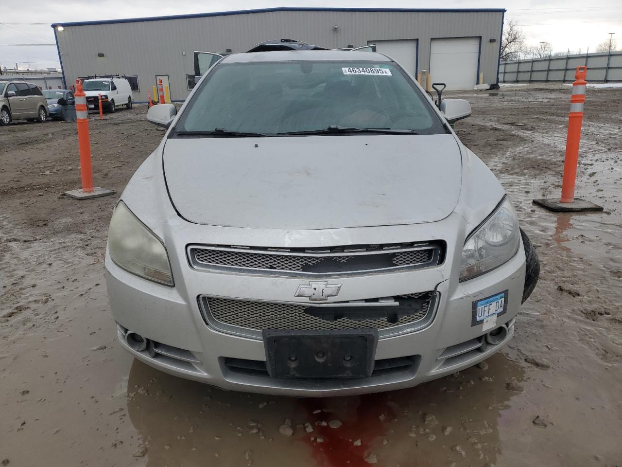 2009 Chevrolet Malibu VIN 1G1ZK57B59F179614 Copart auction photo, undercarriage / front end damage thumbnail 5