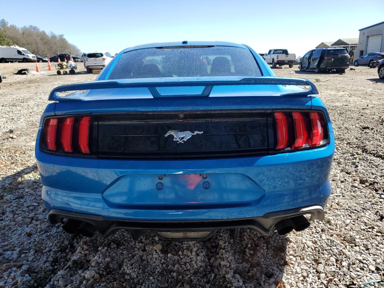 2019 Ford Mustang VIN 1FA6P8TH0K5166925 Copart auction photo, side damage thumbnail 6