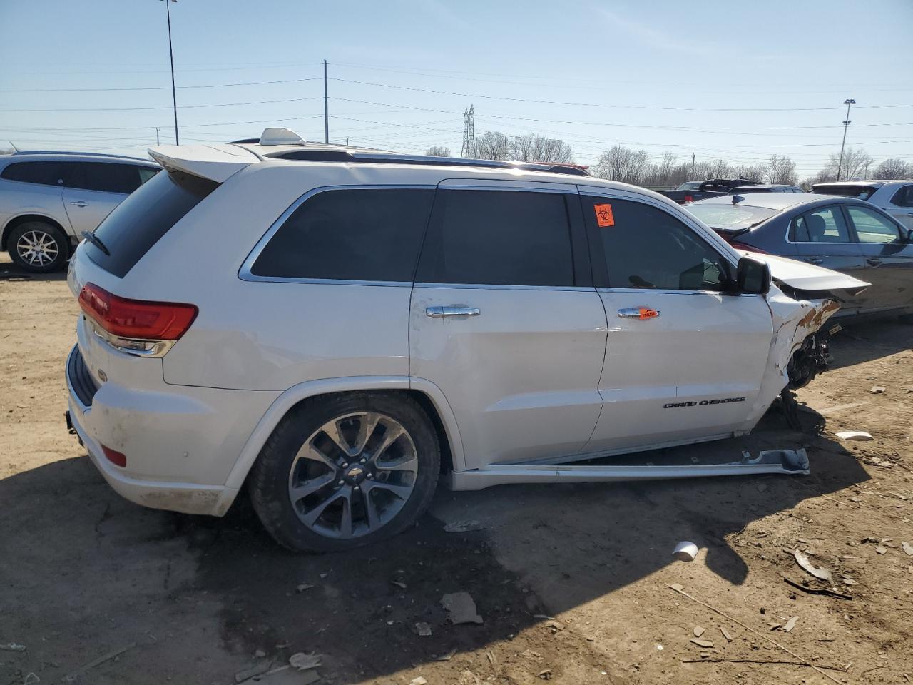 2017 Jeep Grand Cherokee VIN 1C4RJFCT3HC822900 Copart auction photo, all over damage thumbnail 3