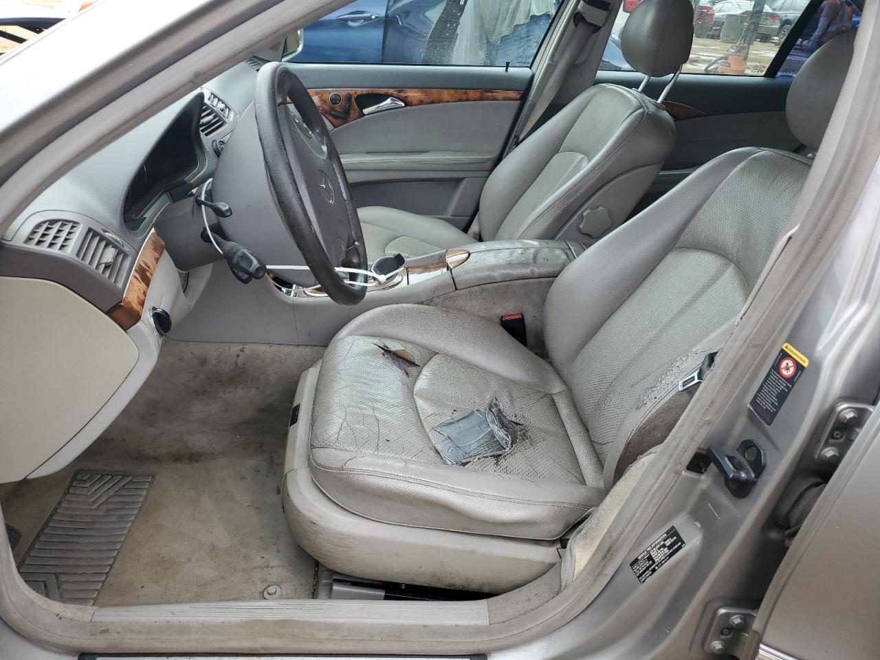 2003 Mercedes-Benz E-klasse VIN WDBUF65J73A171572 Copart auction photo, front end / side damage thumbnail 7