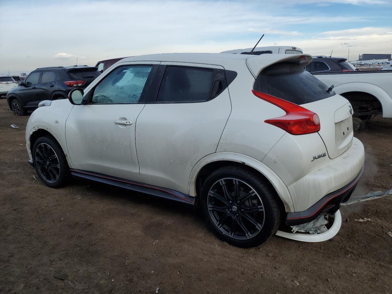 2014 Nissan Juke VIN JN8AF5MV7ET365954 Copart auction photo, front end damage thumbnail 2