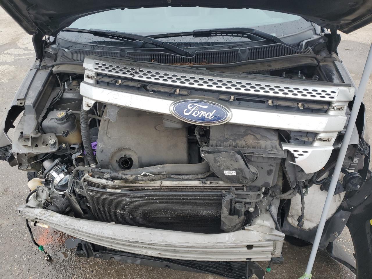 2013 Ford Explorer VIN 1FM5K7D88DGB03443 Copart auction photo, unknown / front end damage thumbnail 12