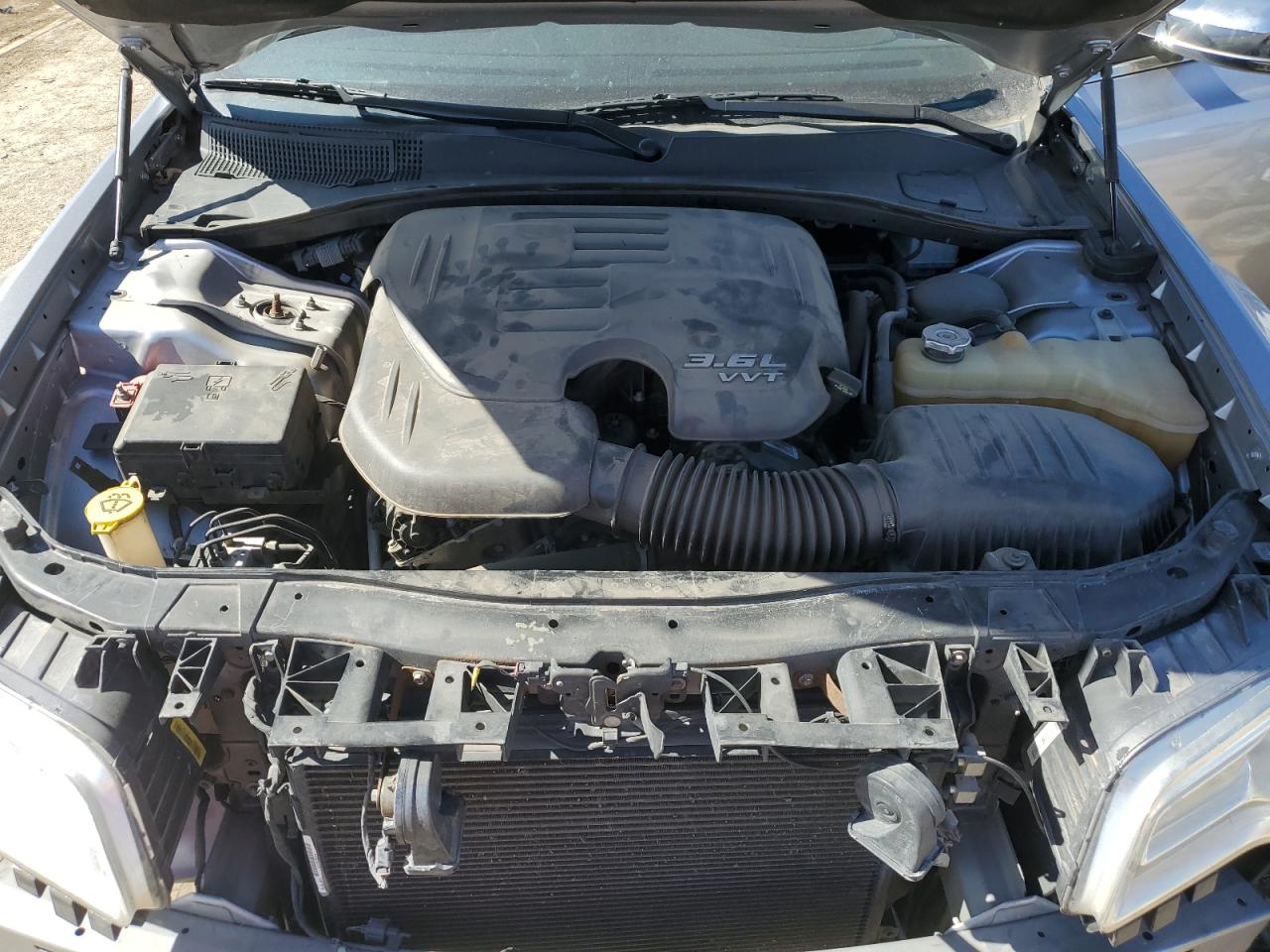 2018 Chrysler 300 VIN 2C3CCAEG1JH223861 Copart auction photo, undercarriage / front end damage thumbnail 11