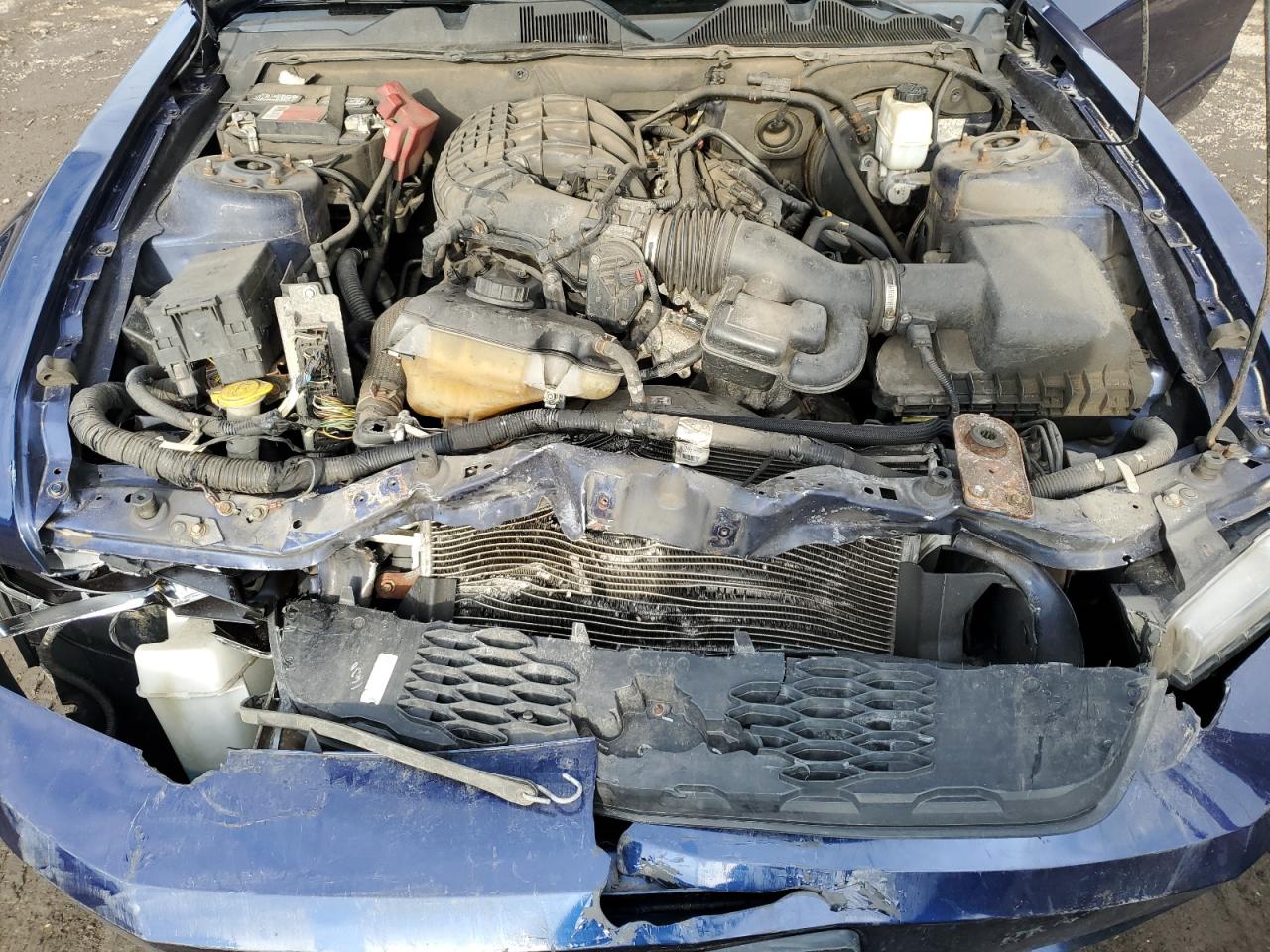 2012 Ford Mustang VIN 1ZVBP8AM4C5236417 Copart auction photo, front end / minor dent/scratches damage thumbnail 12