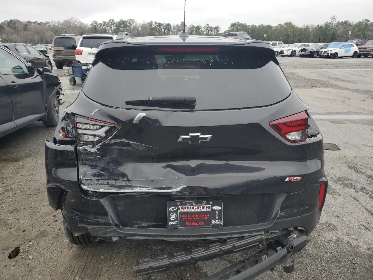 2023 Chevrolet TrailBlazer VIN KL79MTSL7PB192128 Copart auction photo, rear end damage thumbnail 6