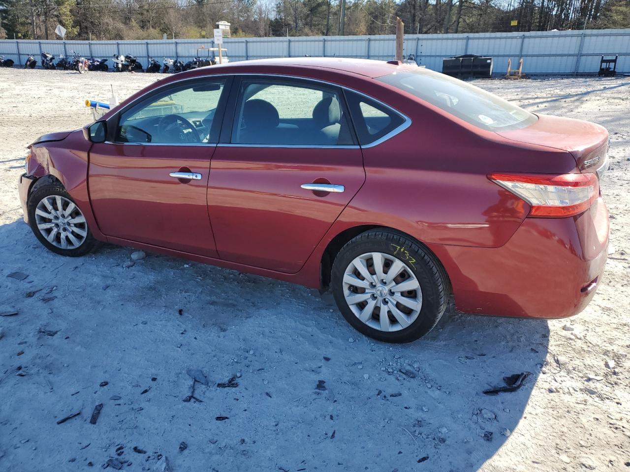 2015 Nissan Sentra VIN 3N1AB7AP2FL634427 Copart auction photo, front end damage thumbnail 2