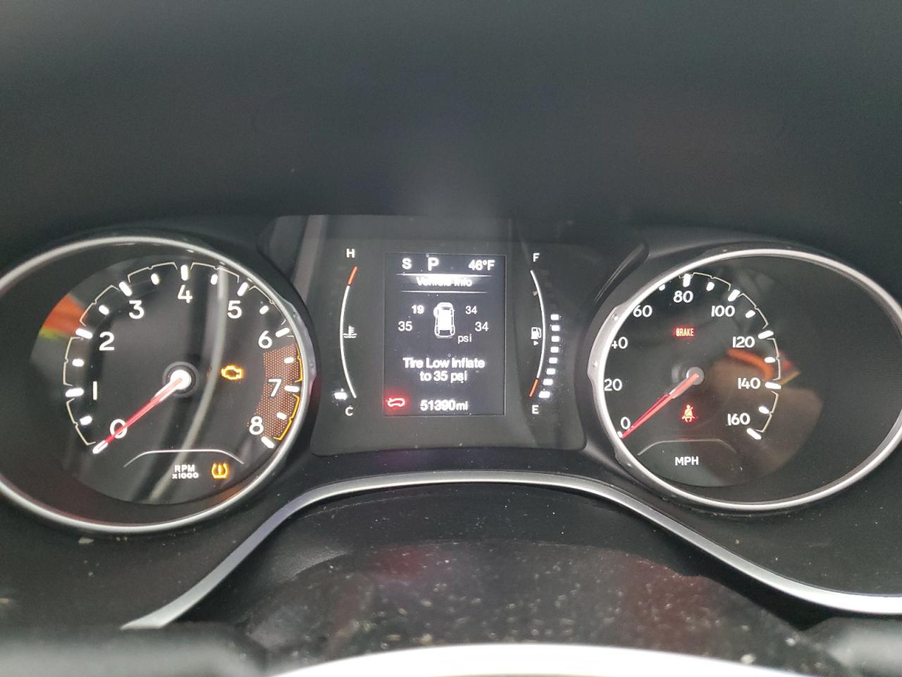 2021 Jeep Compass VIN 3C4NJCBBXMT507838 Copart auction photo, front end damage thumbnail 9