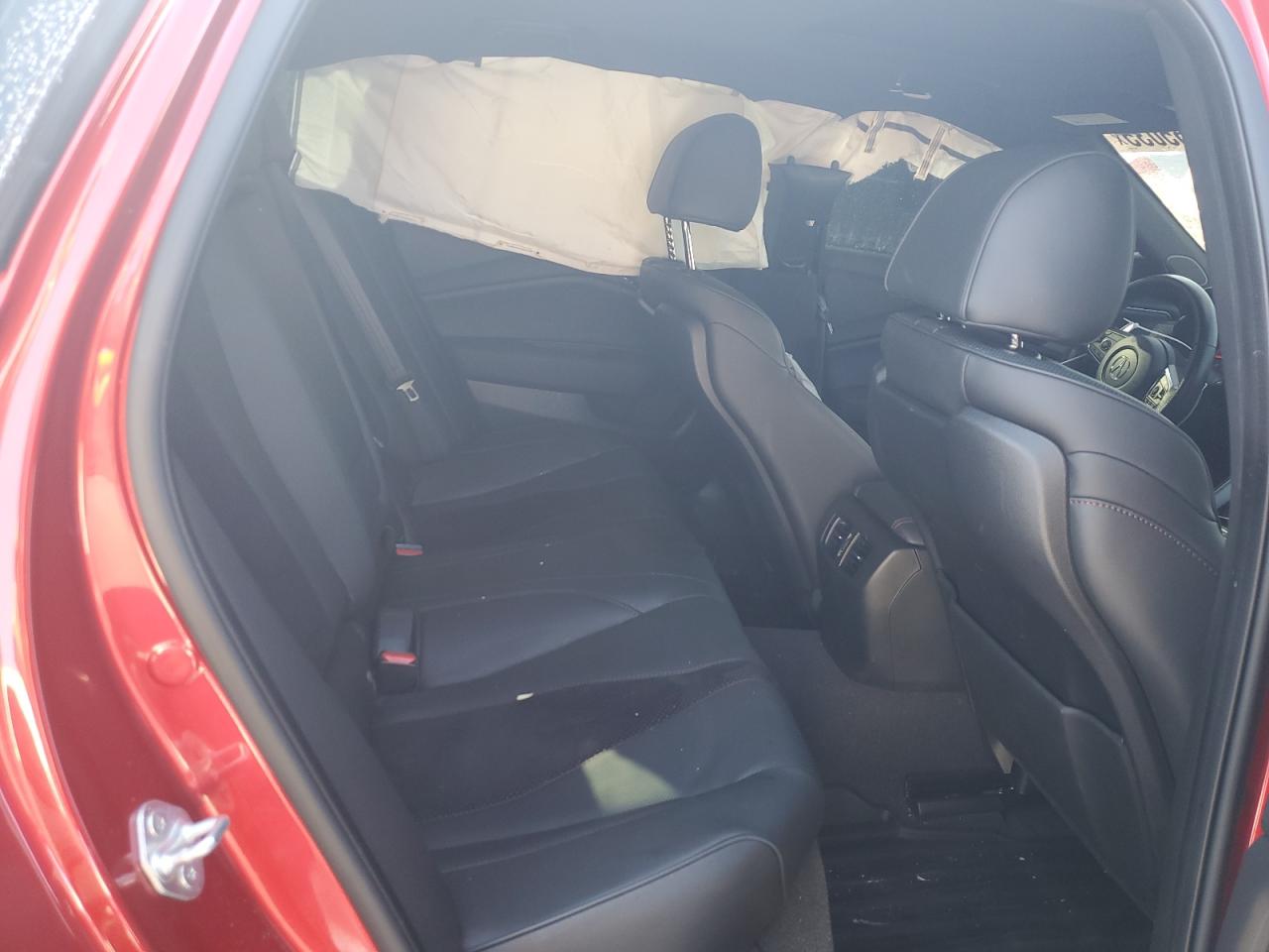 2021 Acura TLX VIN 19UUB7F01MA001316 Copart auction photo, side damage thumbnail 10