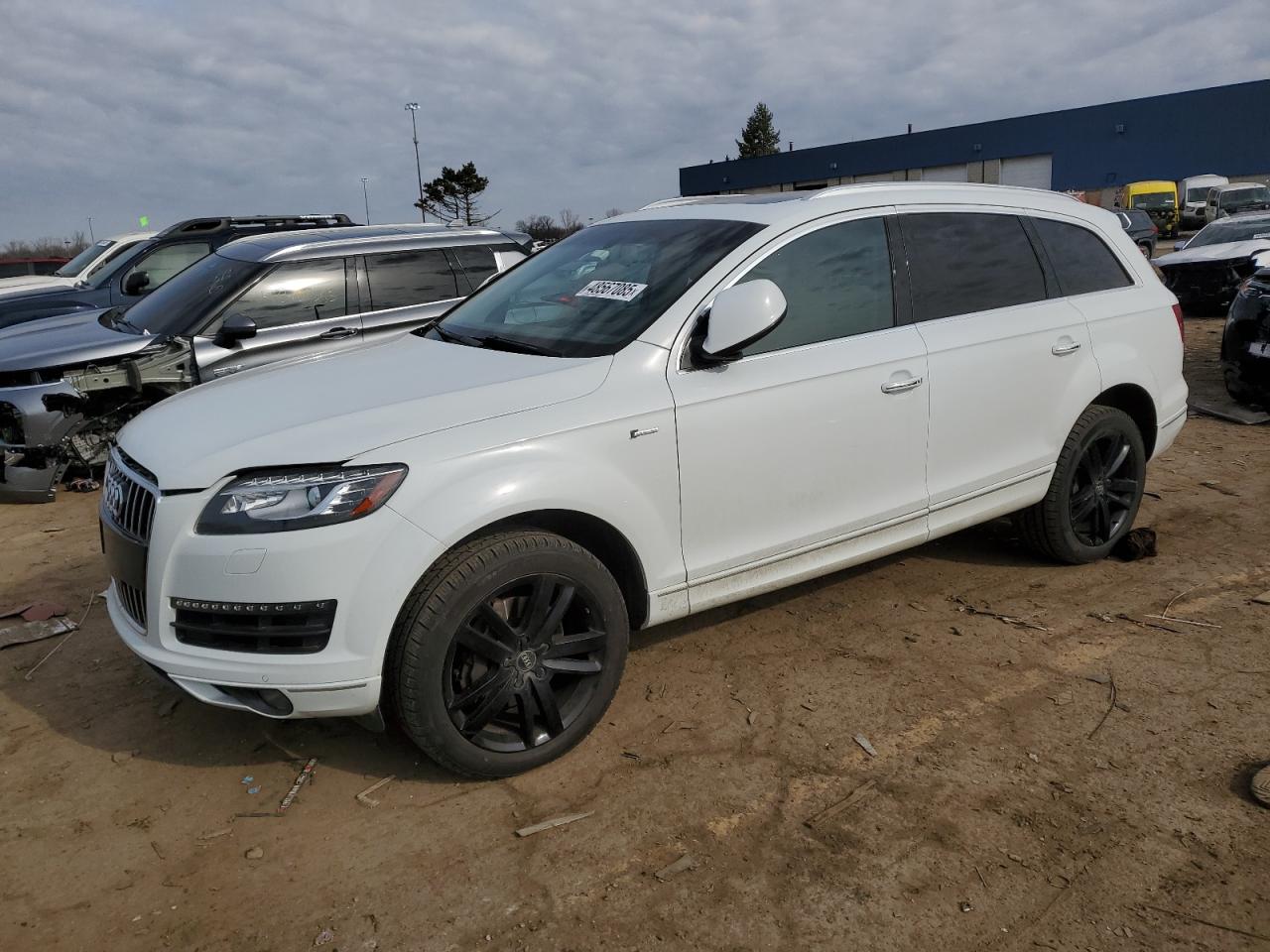 2014 Audi Q7 VIN WA1LGAFE8ED008522