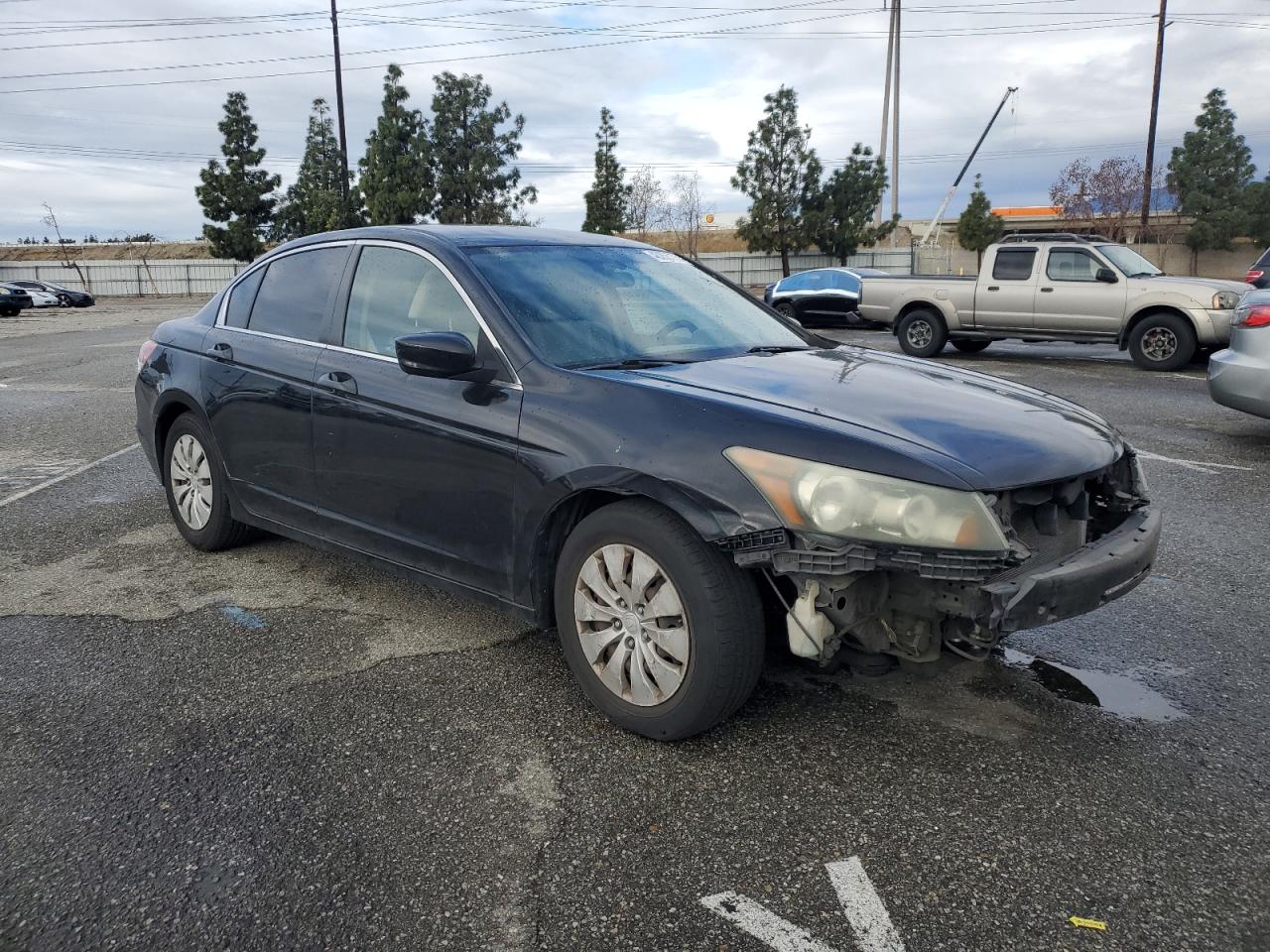 2010 Honda Accord VIN 1HGCP2F38AA182209 Copart auction photo, front end / mechanical damage thumbnail 4