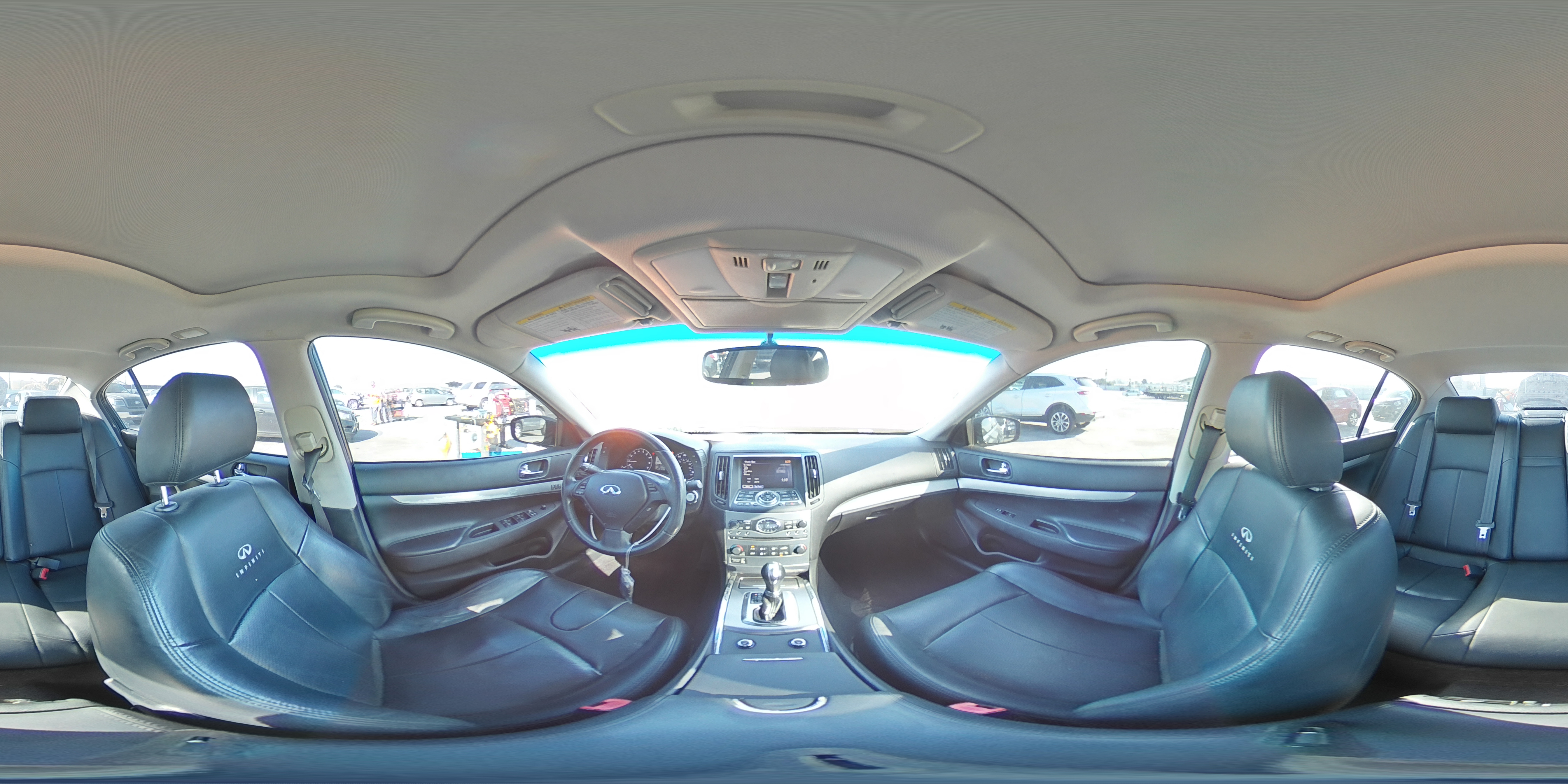 2012 Infiniti G VIN JN1CV6AP7CM622818 Copart auction photo, rear end damage thumbnail 13