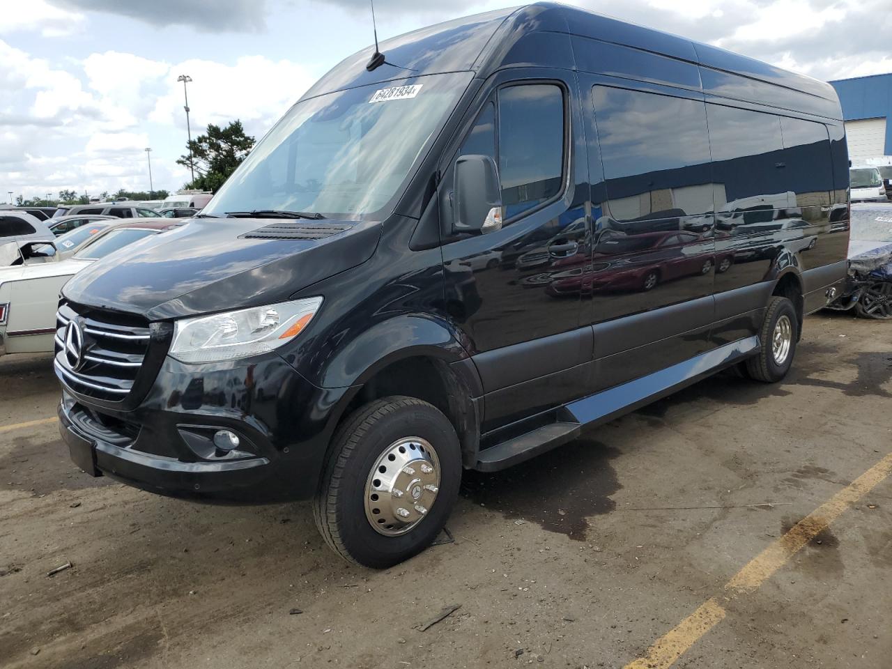 2019 Mercedes-Benz Sprinter VIN W1X8ED6YXKT016927 - Copart auction photo