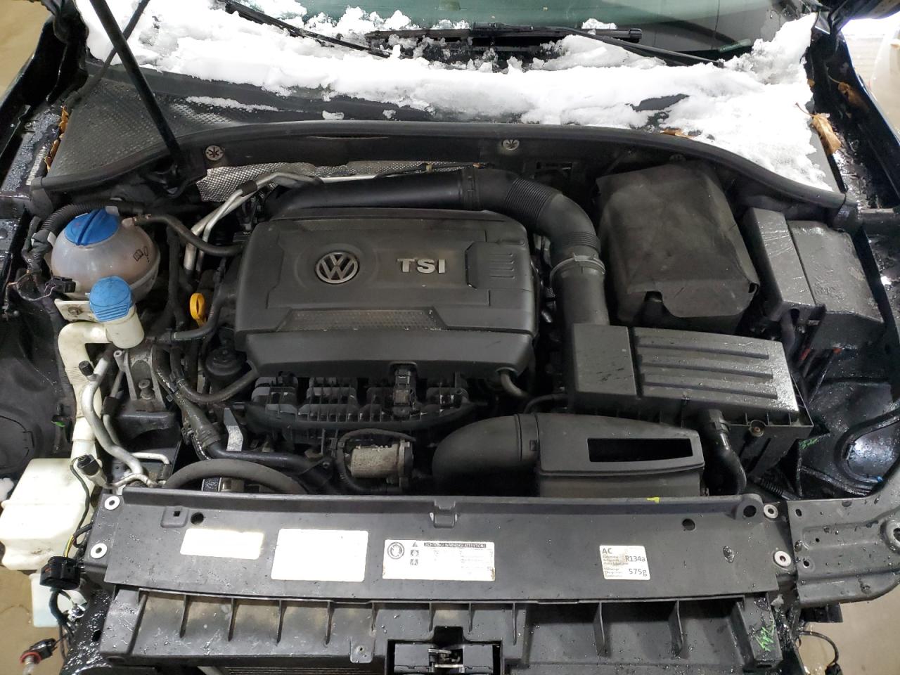2014 Volkswagen Passat VIN 1VWCT7A33EC010143 Copart auction photo, front end damage thumbnail 11