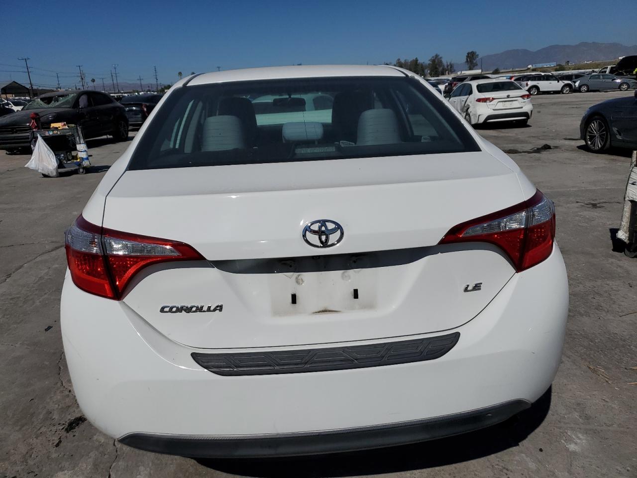 2014 Toyota Corolla VIN 5YFBURHE9EP055108 Copart auction photo, front end damage thumbnail 6
