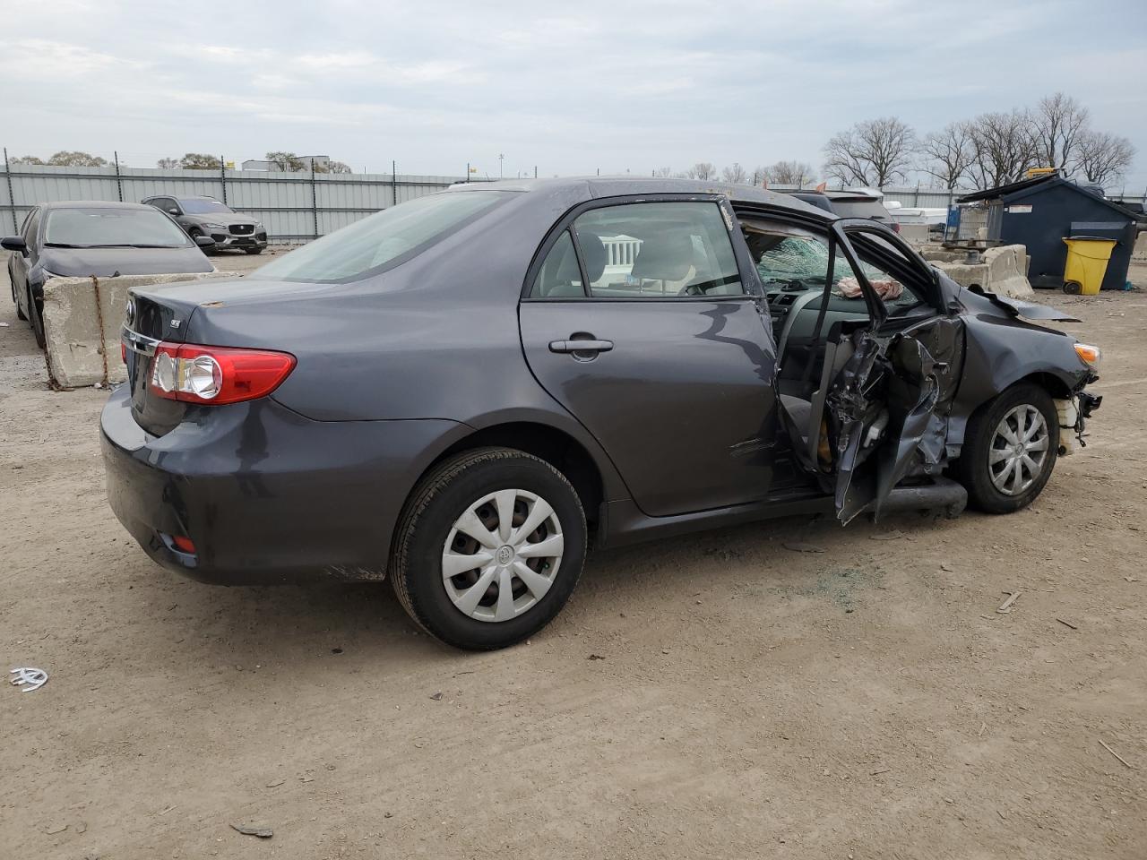 2011 Toyota Corolla VIN JTDBU4EE4B9145372 Copart auction photo, all over damage thumbnail 3