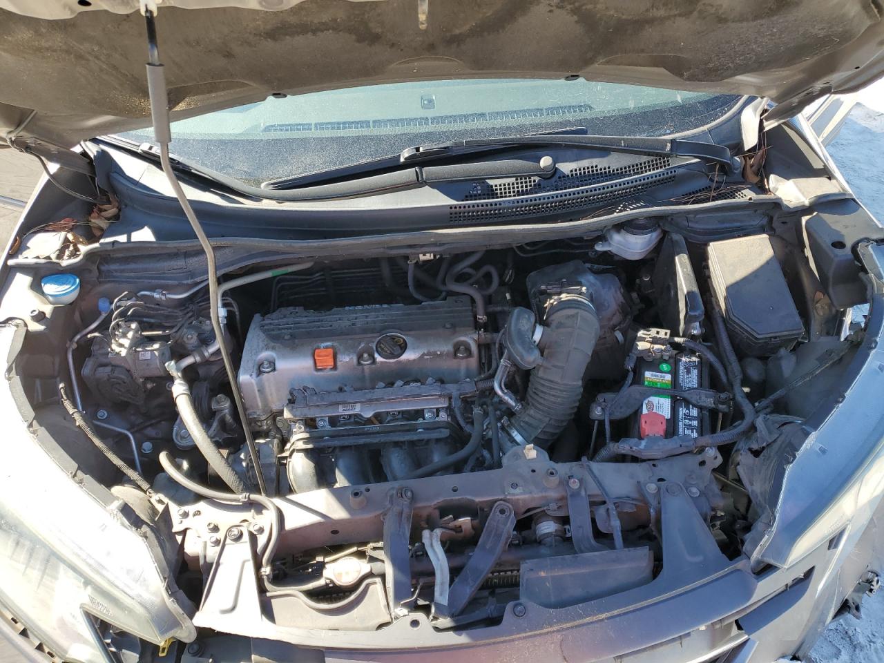 2014 Honda CR-V VIN 2HKRM3H75EH512376 Copart auction photo, front end damage thumbnail 14