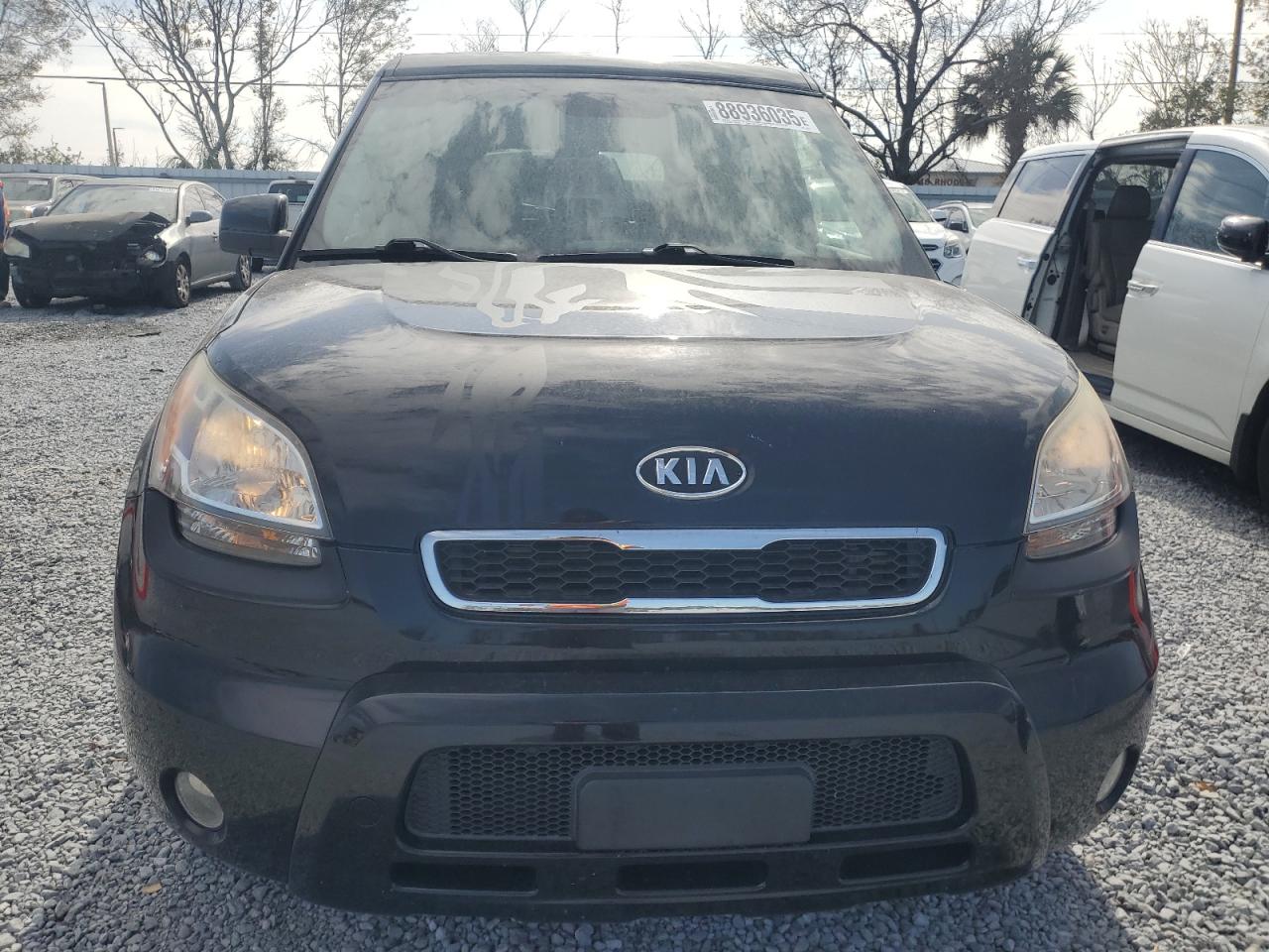 2010 KIA Soul VIN KNDJT2A23A7127079 Copart auction photo, side / front end damage thumbnail 5