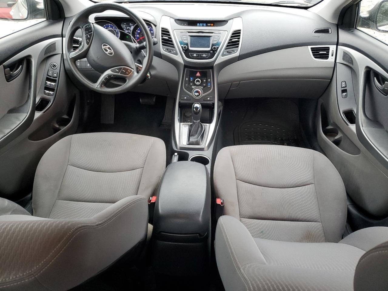 2014 Hyundai Elantra VIN KMHDH4AE7EU034489 Copart auction photo, rear end / minor dent/scratches damage thumbnail 8