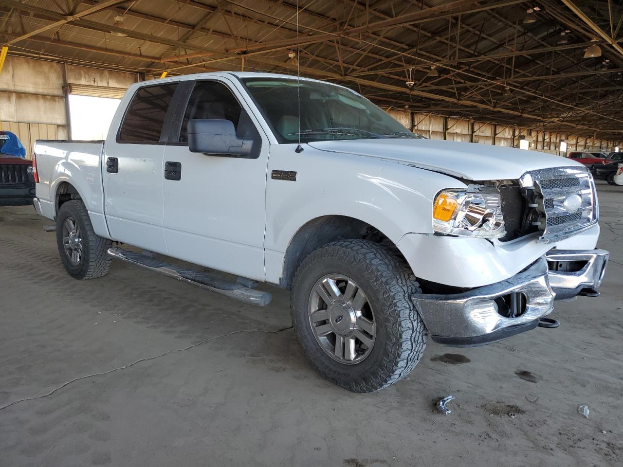2007 Ford F-150 VIN 1FTPW14V57KD04917 Copart auction photo, front end damage thumbnail 4