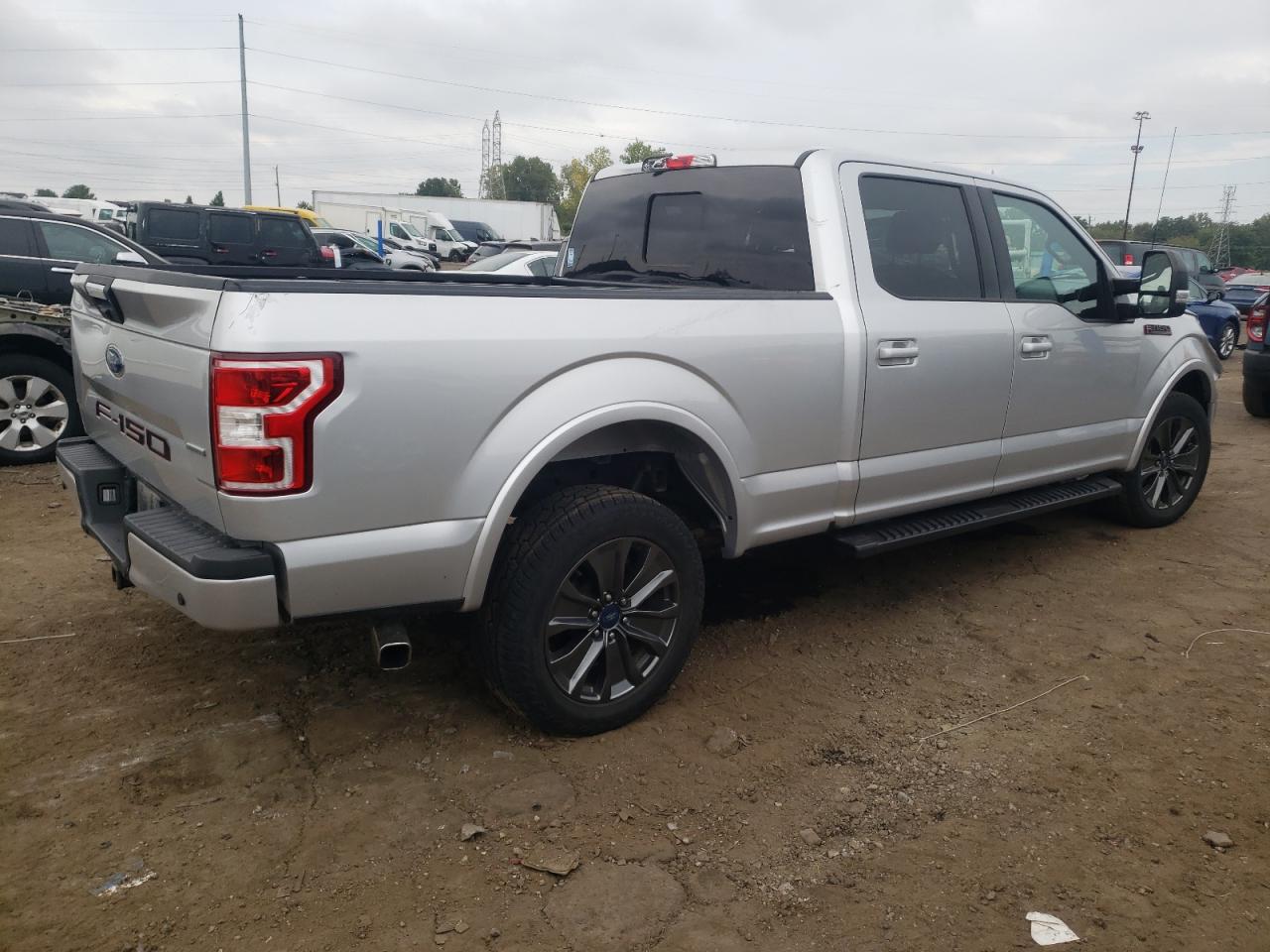 2018 Ford F-150 VIN 1FTFW1EG9JFD12224 Copart auction photo, all over damage thumbnail 3