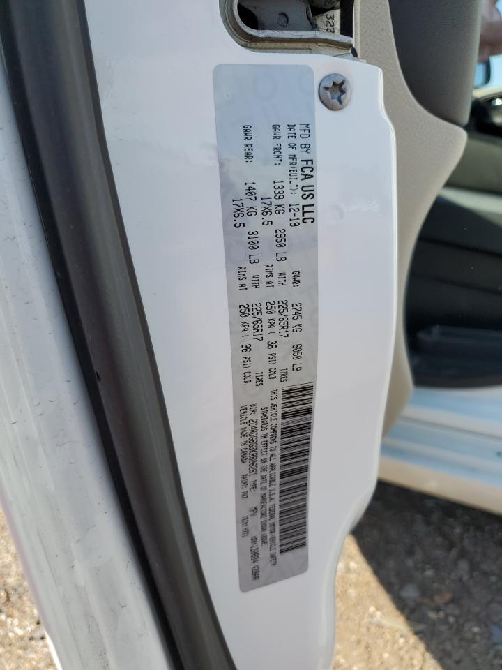 2019 Dodge Caravan VIN 2C4RDGBG3KR806261 Copart auction photo, front end / side damage thumbnail 15